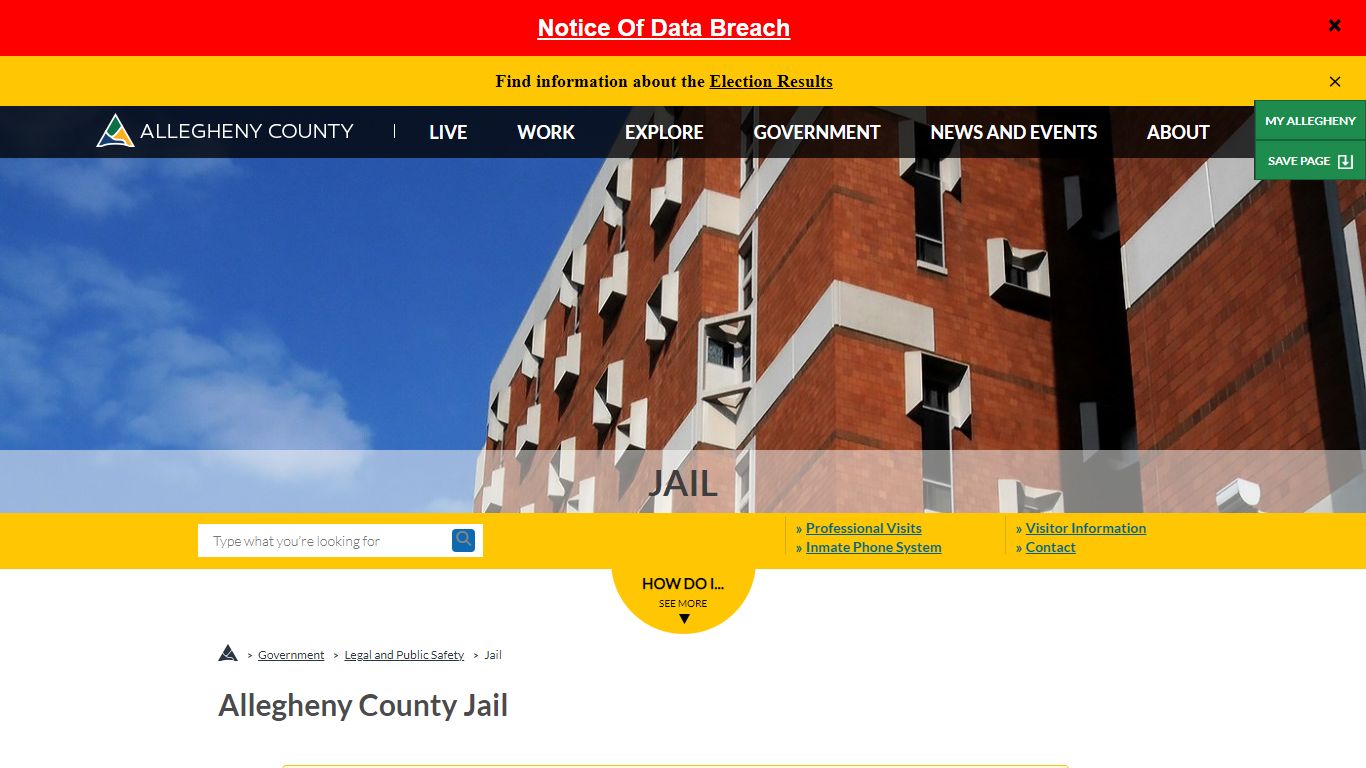 Allegheny County Jail