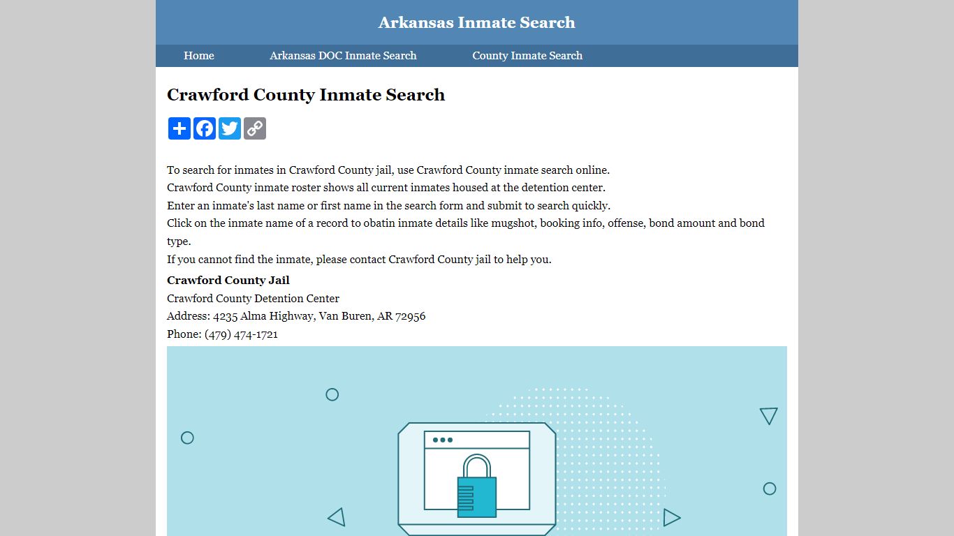 Crawford County Inmate Search