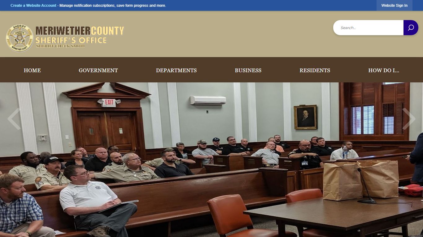 Sheriff | Meriwether County, GA