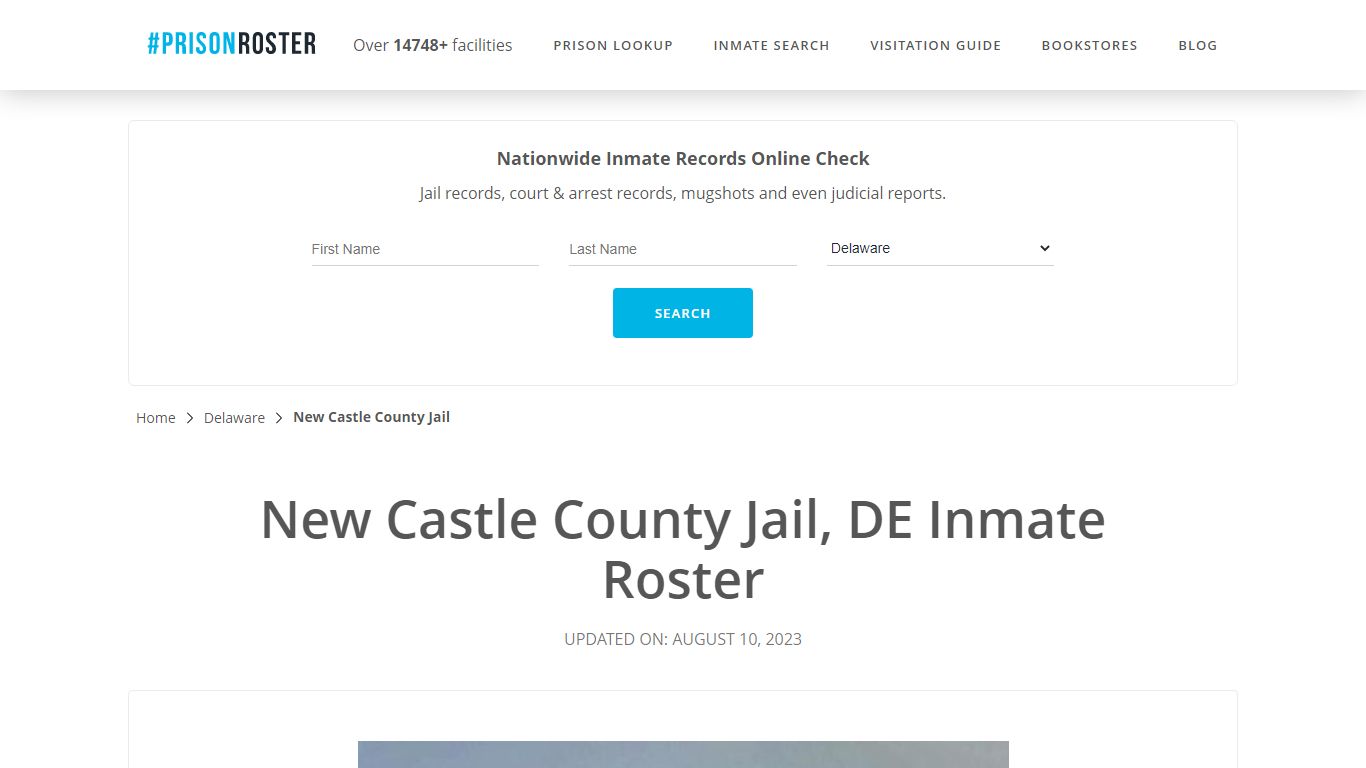 New Castle County Jail, DE Inmate Roster - Prisonroster