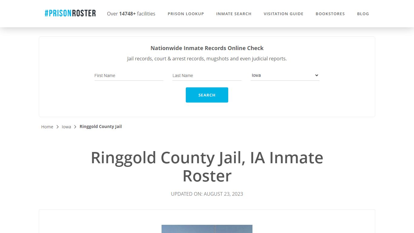 Ringgold County Jail, IA Inmate Roster - Prisonroster