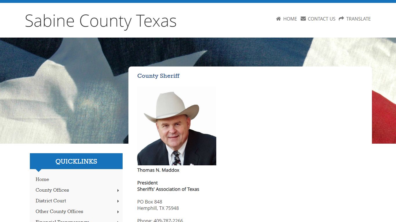 Sabine County, Texas