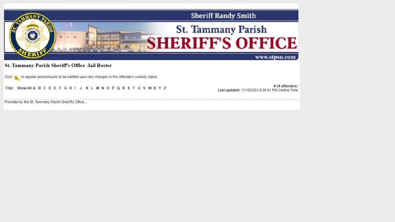 St. Tammany Parish Jail