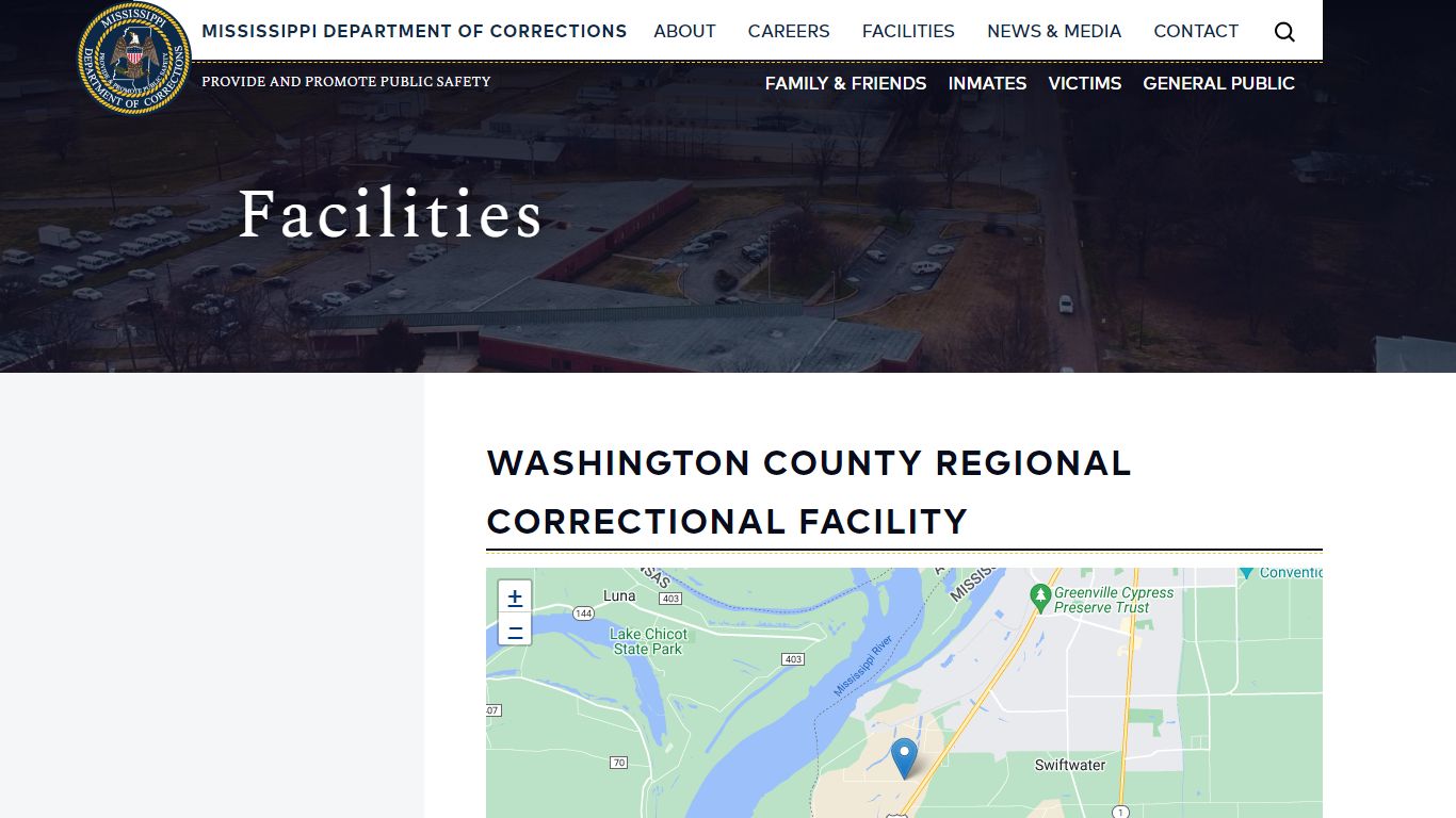 Washington County Regional Correctional Facility | Mississippi ...
