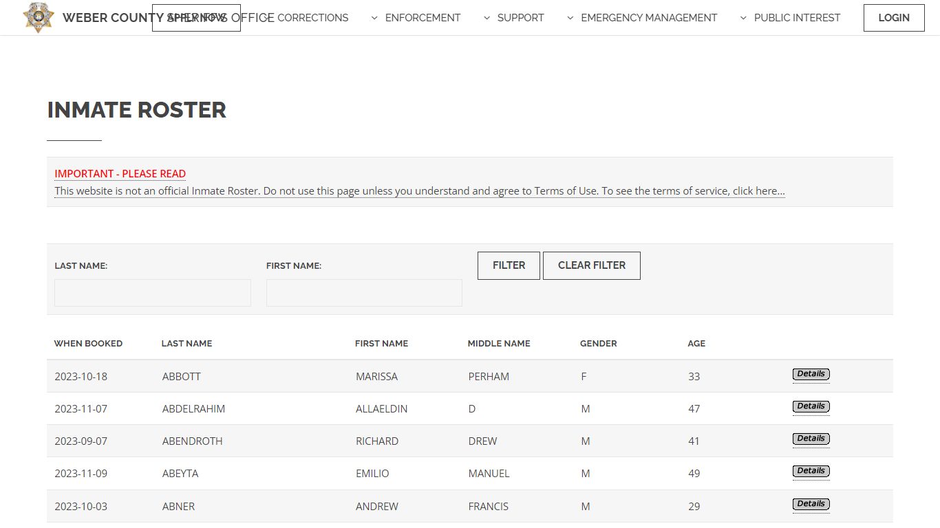 Weber County Sheriff's Office